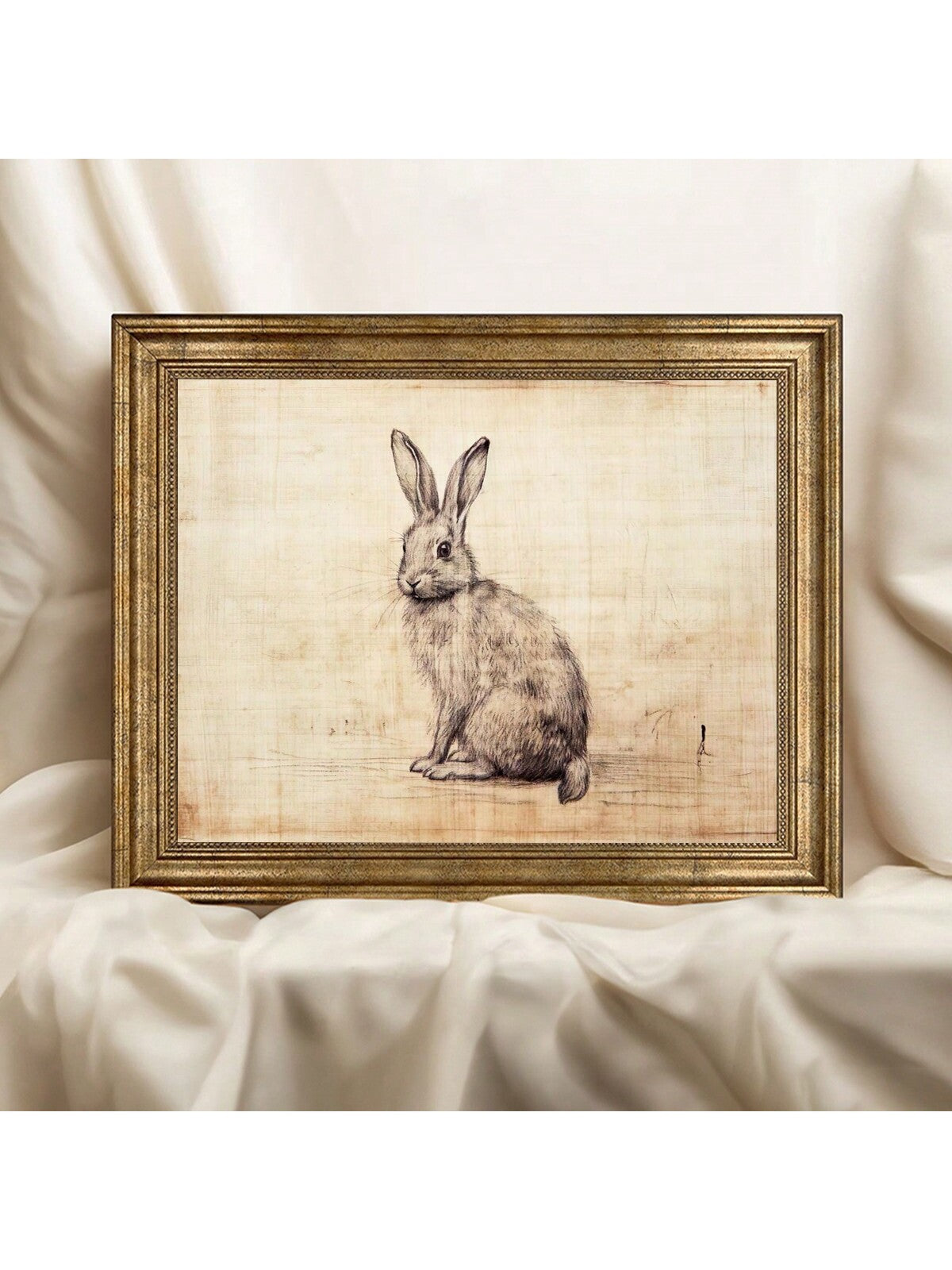 Add a preppy touch to your Easter decor with our Vintage Bunny Sketch Canvas Art Print. This high-quality print features a charming bunny sketch on canvas, perfect for adding a touch of nostalgia to your walls. Bring a playful, vintage vibe to your home with this delightful Easter wall decor.