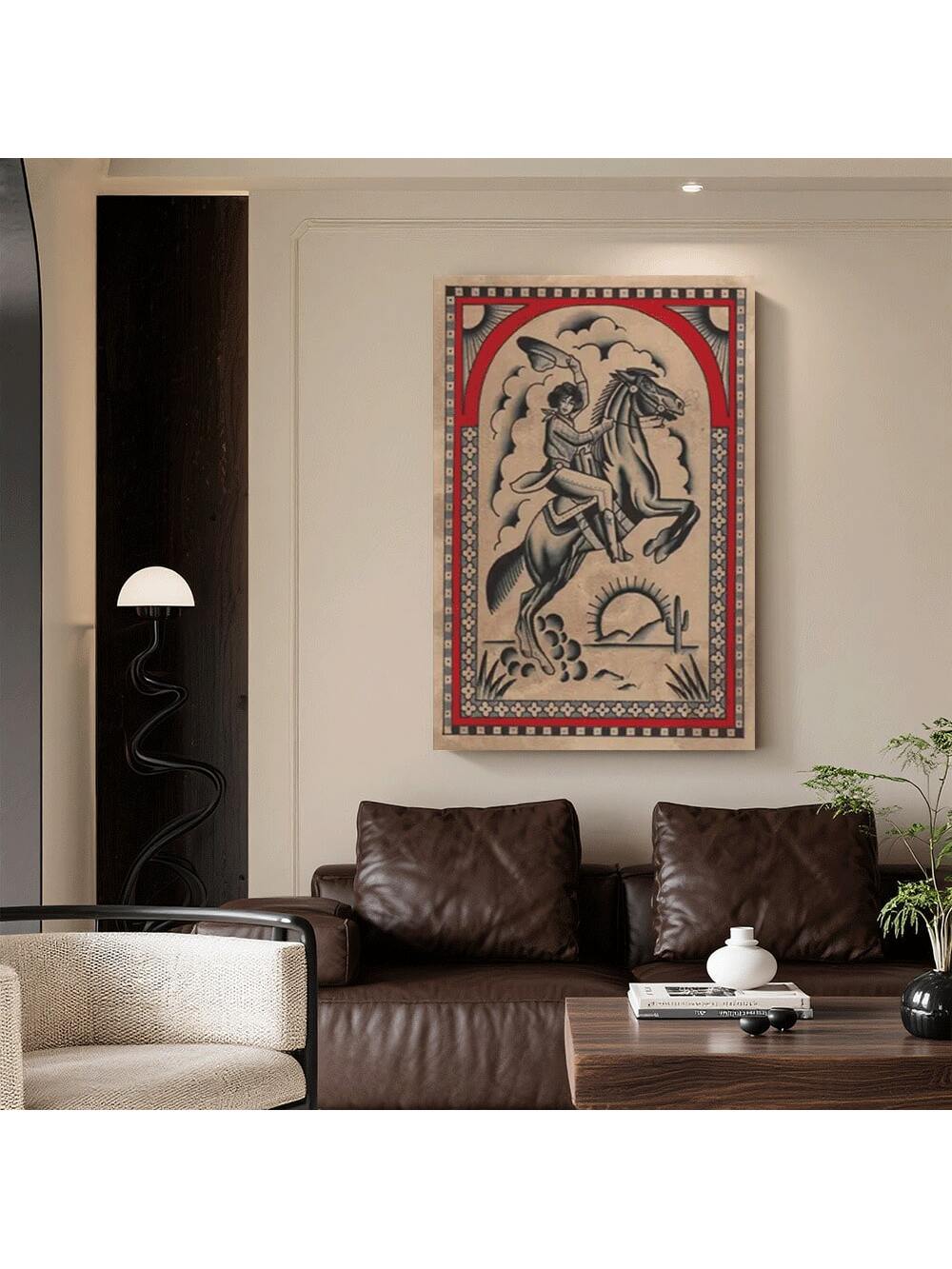 Elevate your interior with this charming vintage cartoon knight canvas art, a sophisticated addition to any home or office setting. Featuring whimsical illustration style, this piece captures nostalgic character while maintaining contemporary appeal. 