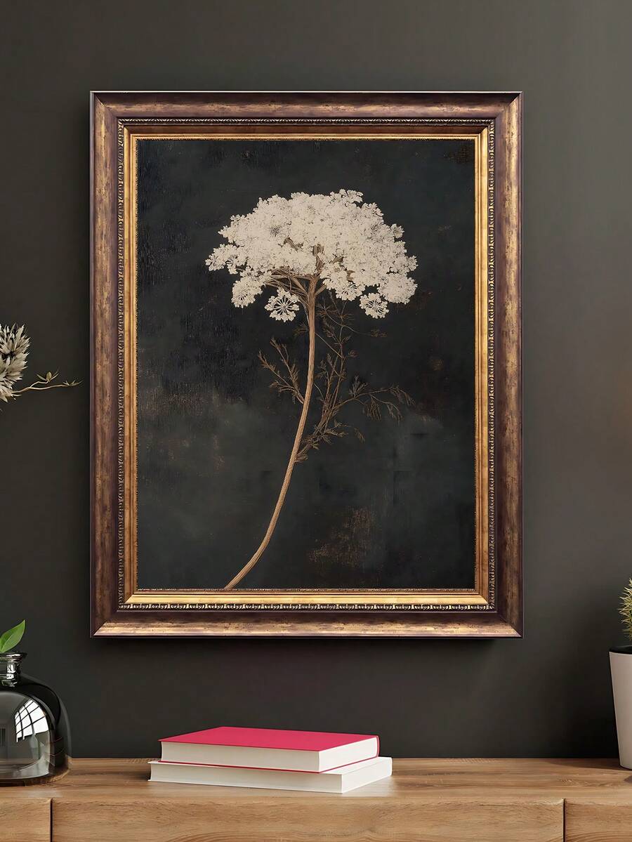 Transform your space with this striking vintage dark floral print wall art. Featuring rich, moody botanical designs on premium canvas, this piece brings sophisticated elegance to farmhouses, living rooms, and bedrooms alike. Available in both framed and unframed options, it adapts seamlessly to your décor style. The waterproof, removable design makes it perfect for renters and those who love to refresh their interiors. Whether you're creating a cozy home office or adding depth to a gallery wall, this multic
