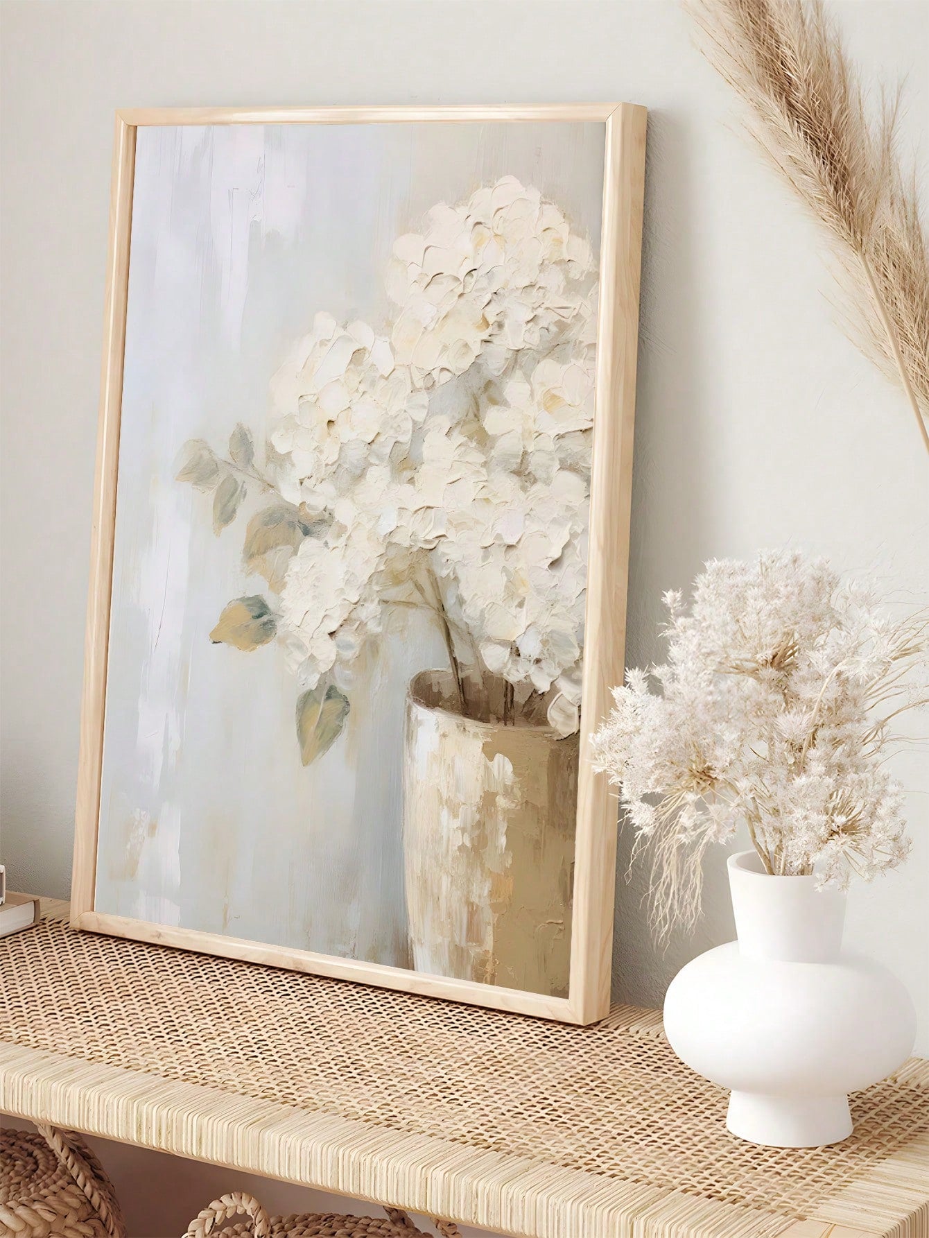 This elegant canvas print features a vintage floral botanical design, making it the perfect addition to any room. The high-quality canvas adds a touch of sophistication to any space. Its timeless design will elevate any decor and bring a touch of nature to your home.