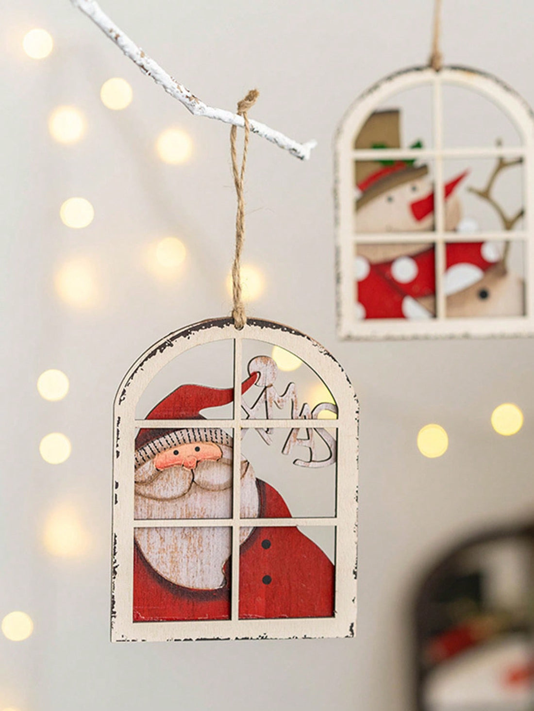 These vintage handpainted wooden ornaments bring a touch of nostalgia to your holiday decor. Each snowman and old man is unique, adding a rustic charm to your home. Perfect for gifting or adding to your own collection, these ornaments make a timeless addition to any Christmas celebration.