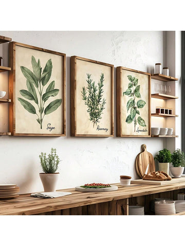 Enhance your home decor with our Vintage Herbalist's Dream watercolor botanical wall art set. This 3-piece set brings a timeless touch to any room, while the expertly crafted designs add a touch of elegance. Perfect for any art lover or vintage enthusiast.
