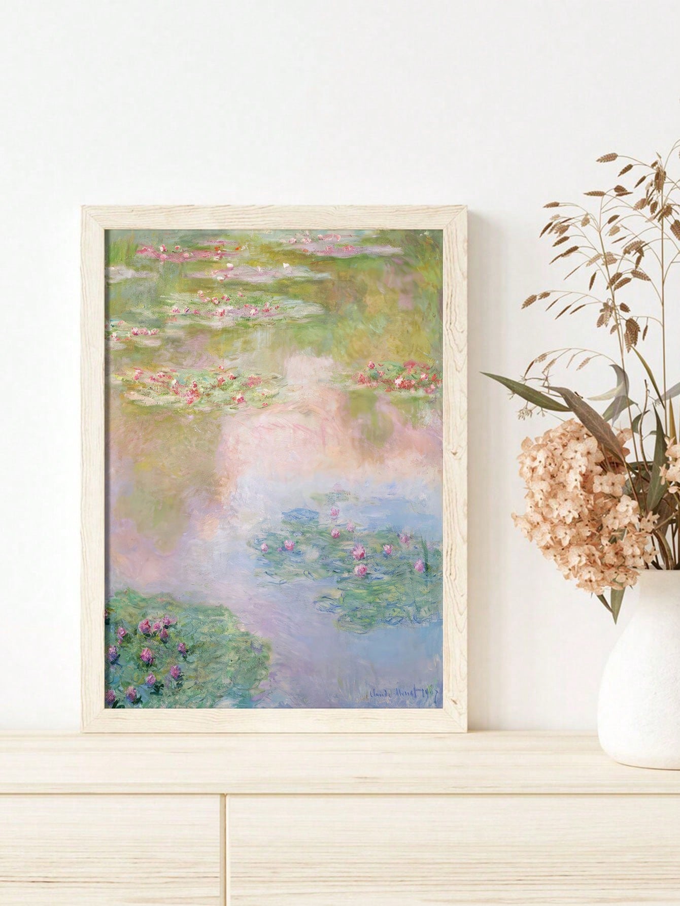 This Vintage Impressionist Landscape Canvas Print adds a touch of elegance to any home décor. Its frameless design allows for a seamless integration into any living space. With its stunning detail and vibrant colors, this print is sure to impress and enhance the aesthetic of your home.
