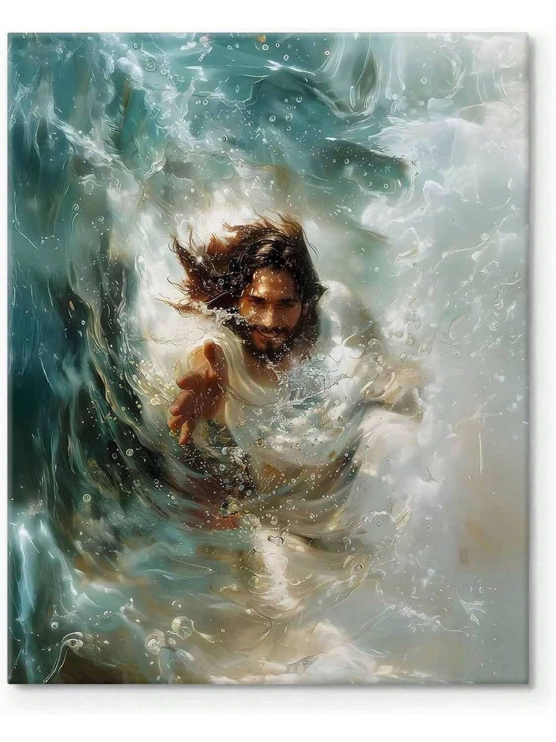 Elevate your space with this Vintage Jesus Canvas Print, featuring a powerful depiction of Jesus calming the storm. Designed for Christian home decor, this inspirational art piece brings a timeless message of faith and hope. Crafted on high-quality canvas, its classic vintage style enhances any room with spiritual depth and elegance. Perfect for creating a serene atmosphere that reminds you of strength through faith during life’s challenges.