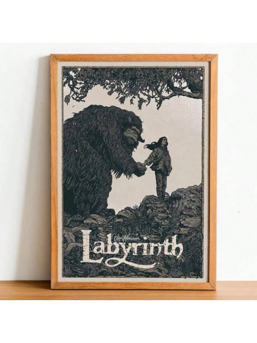 Bring timeless fantasy charm into your space with this striking Labyrinth movie poster. Rendered on premium canvas, this vintage-inspired artwork captures the iconic imagery that defined a generation of cinema. Perfect for collectors and film enthusiasts, it transforms any room—bedroom, office, or living area—into a gallery-worthy display. The rich colors and detailed composition maintain their visual impact whether hung as a standalone statement piece or as part of a curated collection. Durable canvas cons