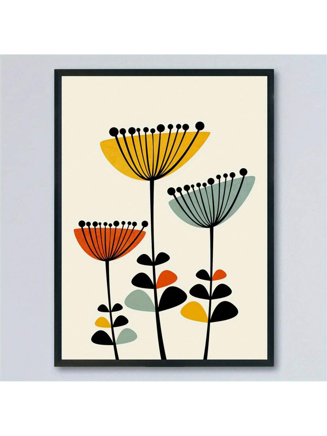 Enhance your home decor with our Vintage Mid-Century Botanical Flower Art Print. Featuring intricate details and vibrant colors, this print brings the beauty of nature into your living space. Perfect for any room, it adds a touch of sophistication and elegance. Elevate your home's aesthetic with this stunning piece.