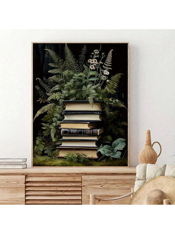 Add a touch of nature and beauty to your modern home with our vintage canvas art print. Featuring a breathtaking green forest and delicate, colorful flowers, this unframed wall decor is the perfect gift for any art lover. Made with high-quality materials, this print will transform any space into a serene and elegant oasis.