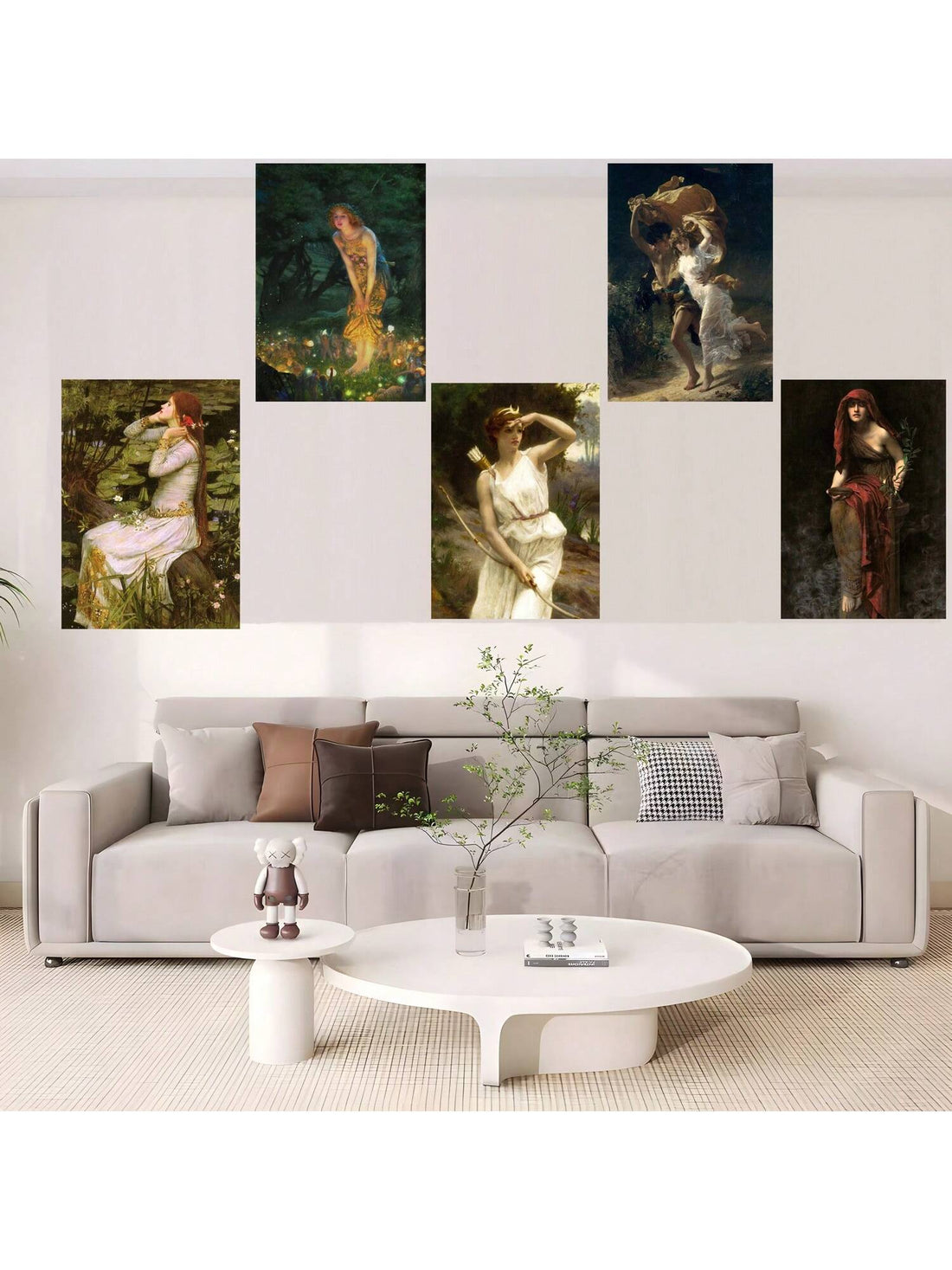 Add a touch of elegance and sophistication to your home or office decor with this Vintage Pre-Raphaelite Woman Portrait Canvas Painting. Made with high-quality materials and featuring a stunning portrait of a woman, this painting is sure to impress any art enthusiast. Perfect as a statement piece or addition to any art collection.