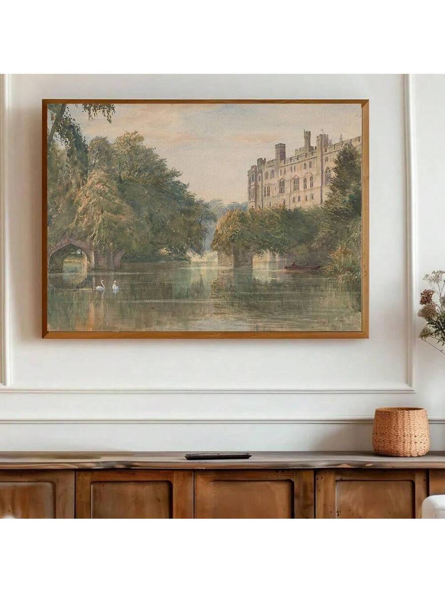 Bring timeless romance into your space with this stunning Vintage Pride and Prejudice poster. Featuring a multicolor graphic design with pastorale elegance, this unframed canvas painting captures the essence of literary charm and sophistication. Crafted from high-quality canvas with waterproof protection, it's built to last and maintain its vibrant colors. Perfect for dining rooms, bedrooms, or any space that deserves a touch of classic beauty. The graphic pattern adds visual interest while complementing mo