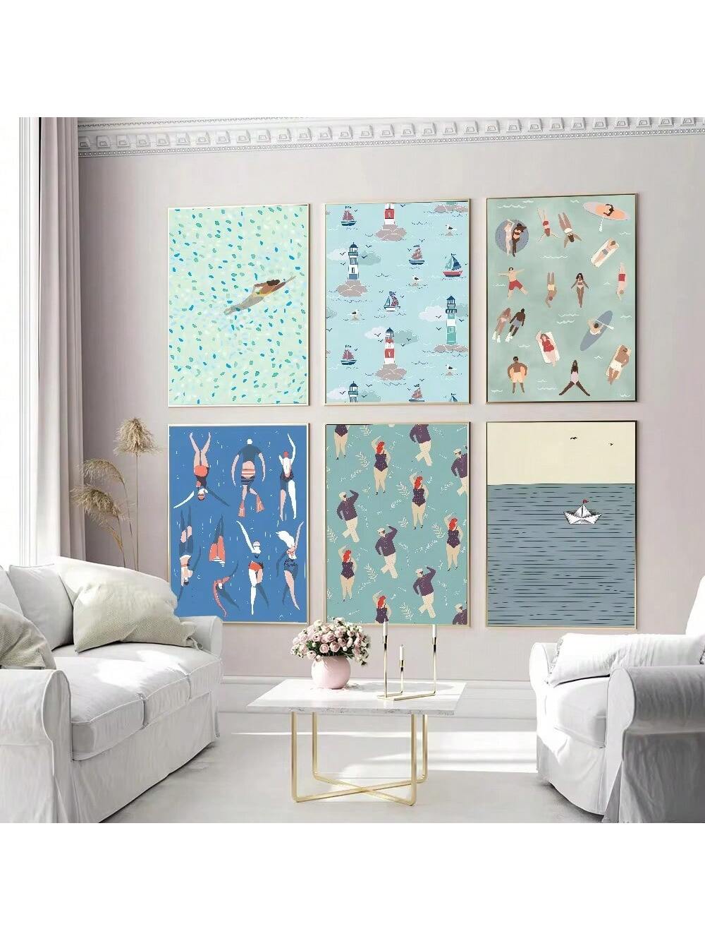 Capture the timeless spirit of the ocean with these Vintage Retro Sea and Surfing Movie Posters. Perfect for adding character to your home or café, each poster showcases classic surfing scenes and seaside vibes that evoke nostalgia and style. Crafted to complement a variety of interiors, these art pieces bring a sophisticated yet relaxed ambiance, celebrating surf culture’s rich history while enhancing your space with authentic vintage charm.