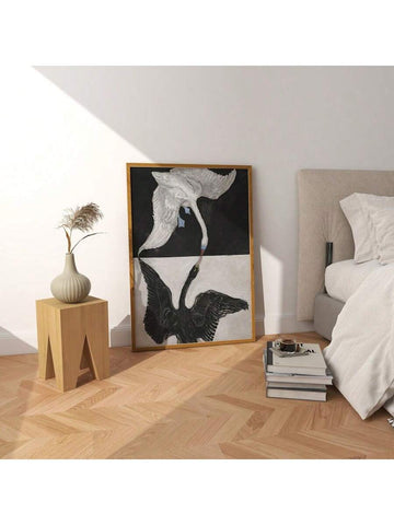 Elevate your living space with this Vintage Swan Wall Art, a canvas print inspired by Hilma Af Klint’s visionary style. Combining timeless elegance with abstract sophistication, this piece adds a refined artistic touch to any room. Crafted for durability and vibrant color retention, it’s perfect for those seeking to enhance their home decor with a blend of classic beauty and modern artistry.