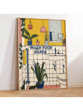 Add a touch of humor and vintage charm to your bathroom with this Vintage Wash Your Hands Canvas Wall Art. Designed for modern homes, it combines classic style with a witty reminder to maintain hygiene. Crafted on durable canvas, this piece is both a decorative and practical addition, enhancing your space while encouraging cleanliness. Ideal for any bathroom, it blends seamlessly with various decor styles, making it a smart and stylish choice for your home.