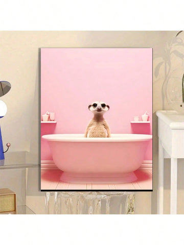 This Whimsical Animal Wall Art showcases playful prints of a Kangaroo, Hippo and Elephant. Each canvas creates an eye-catching display, perfect for adding a touch of fun to any home decor. With high-quality prints and vibrant colors, these pieces are sure to bring joy and charm to any room.