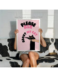 Add a touch of whimsy to your home decor with our Whimsical Cat Lover's Wall Art. Featuring vibrant pink and black canvas prints, this collection is perfect for cat lovers looking to add a funky and unique touch to their space. Transform your walls into a work of art with our playful and stylish designs.