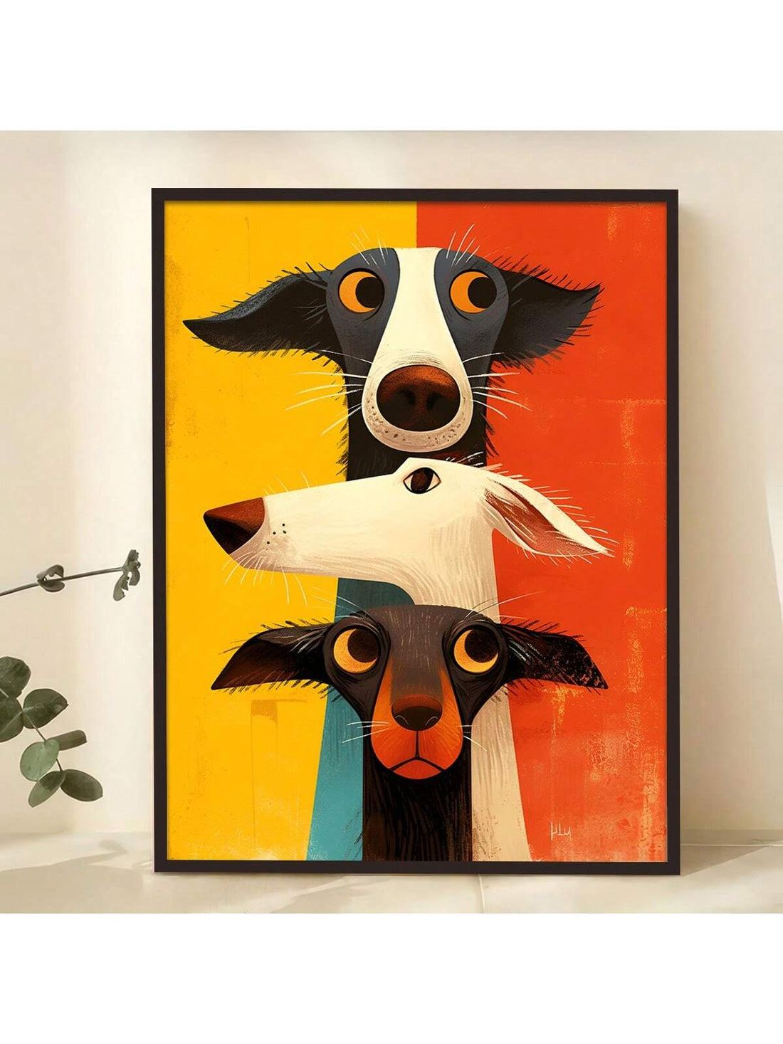 Elevate your living space with this Whimsical Dog Canvas Wall Art, featuring an abstract animal print that blends creativity and charm. Crafted to inspire, this piece adds a sophisticated yet playful touch to any room, perfect for art enthusiasts seeking unique home decor. Its vibrant design and quality canvas make it a lasting statement that complements diverse interior styles.