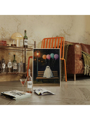 Add a playful yet eerie touch to your home with this Whimsical Halloween Ghosts Canvas Art. Featuring charmingly spooky ghost designs, this canvas blends cute and creepy elements to create a unique seasonal decoration. Perfect for enhancing your Halloween ambiance, it offers a stylish way to celebrate the holiday while complementing various interior styles. Durable and ready to hang, this art piece brings festive spirit with expert craftsmanship and eye-catching detail.