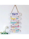 Elevate your child's room decor with our Whimsical Hanging Tags Set. These inspiring tags add a touch of whimsy to any space, while promoting creativity and imagination. Made with high quality materials, these tags are durable and easy to hang. Perfect for any child's room!