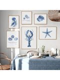 Add a touch of whimsy to your child's room with our Coastal Creatures Canvas Prints. These charming watercolor prints feature a variety of adorable animals found on the coast, making them the perfect addition to any beach or ocean-themed decor. Made with high-quality canvas material, these prints are durable and long-lasting.