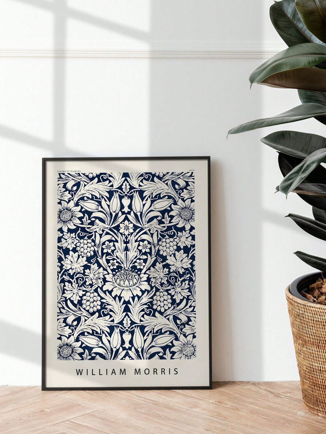 Enhance the aesthetic of any space with this William Morris Floral Canvas Poster. Perfect for home décor or adding whimsy to a child's room, this elegant wall art boasts a timeless design by renowned artist William Morris. Made from high quality canvas, it is a durable and tasteful addition to any room.