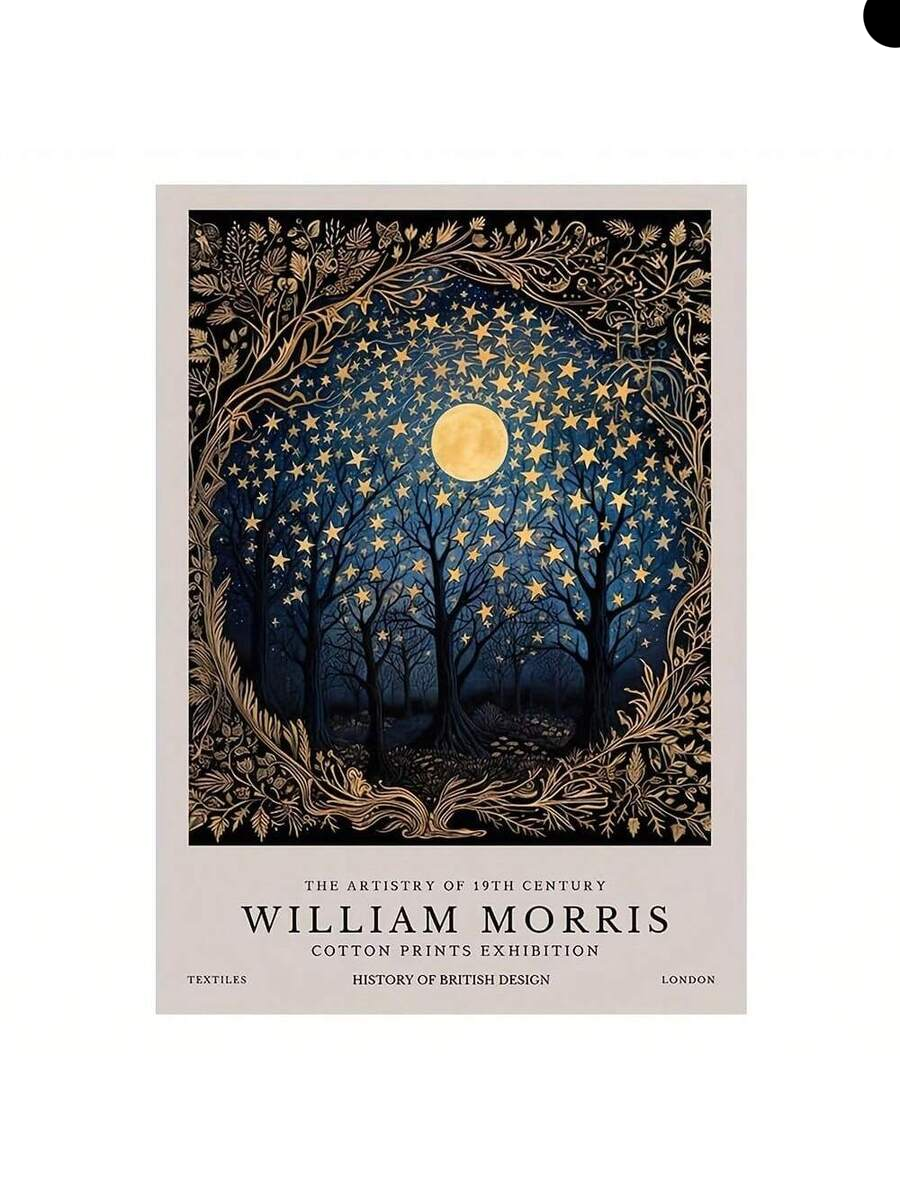 Bring timeless elegance into your home with this William Morris Tree of Life vintage wall art. Featuring the iconic Arts and Crafts design on high-quality canvas, this 12x16 unframed poster captures the natural beauty and intricate patterns Morris was known for. The waterproof canvas ensures durability and longevity, making it perfect for any room in your home. Available in rich multicolor tones that complement both traditional and contemporary interiors. Display it framed or unframed to suit your personal 