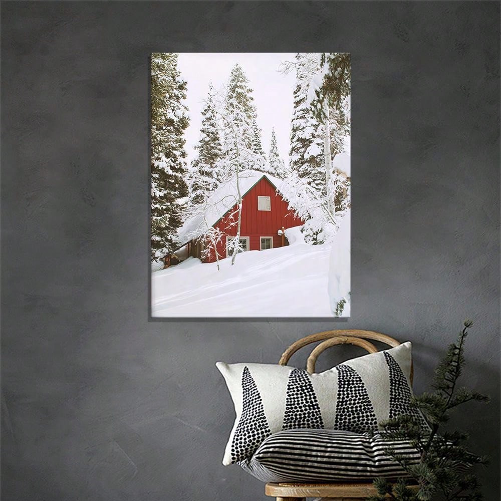 Create a cozy holiday atmosphere with our Winter Wonderland framed canvas Christmas poster. Made with high-quality materials, this poster adds a touch of warmth and charm to your holiday decor. Perfect for any room, it's a must-have for those who love a festive and inviting home.