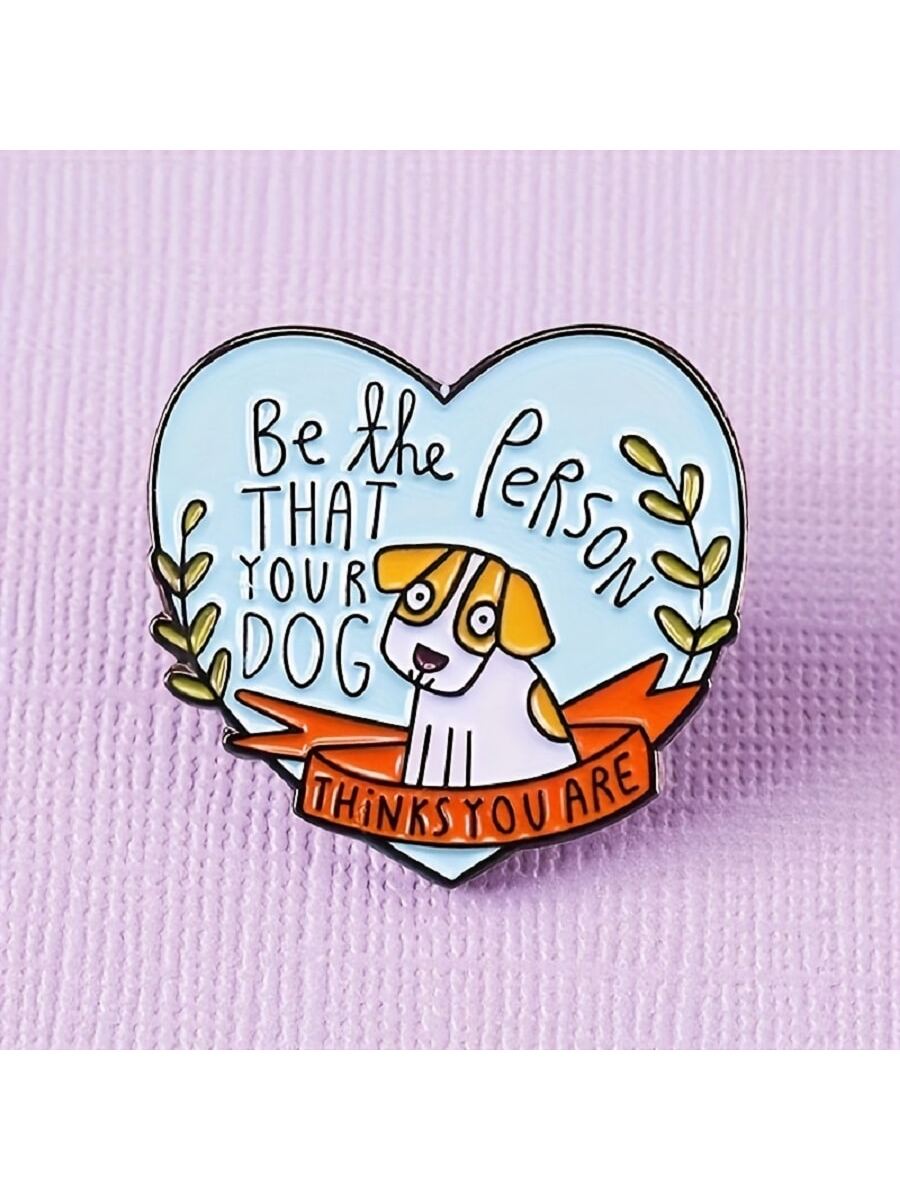 Add a touch of cuteness to your outfit with our Your Dog Enamel Brooch Pins. This fashion accessory is perfect for dog lovers, and its high-quality enamel material ensures durability. Show off your love for dogs while making a stylish statement.