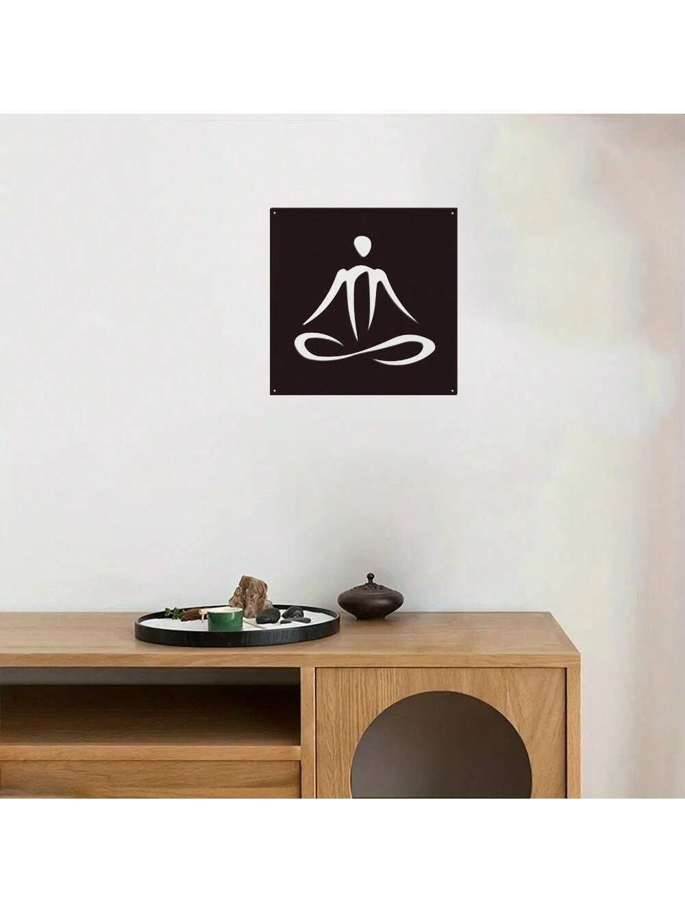 Create a serene and calming atmosphere in your meditation or yoga space with Zen Vibes. Made of durable metal, these tranquil signs feature designs inspired by Zen philosophy. Experience a deeper sense of peace and relaxation as you practice surrounded by these mindful reminders.