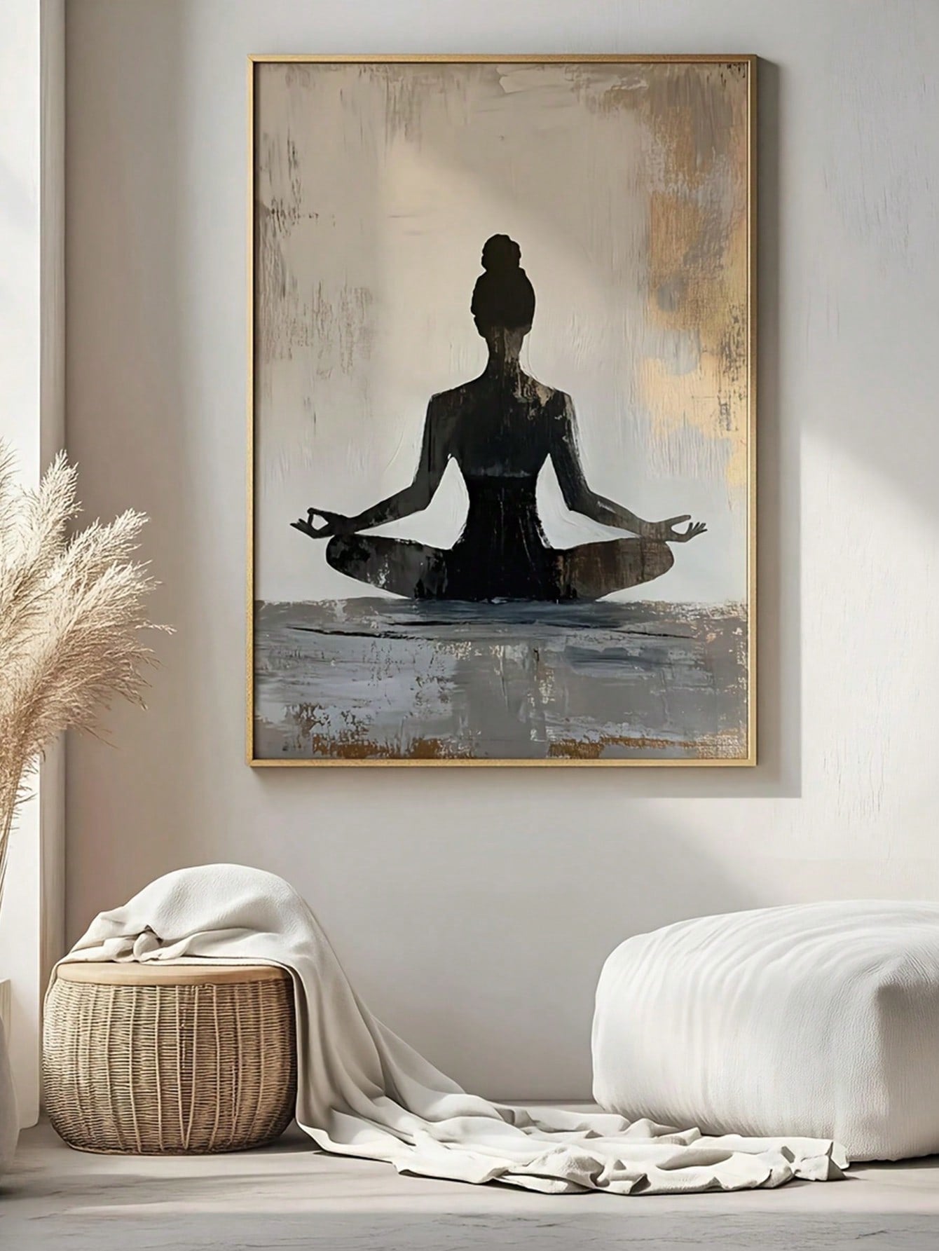 Transform your space into a sanctuary of tranquility with our Zen Yoga Pose Canvas Wall Art. This minimalist decorative painting features clean lines and balanced composition, creating a focal point that promotes mindfulness. The subtle palette and thoughtful design complement meditation spaces while enhancing any room's aesthetic. Professionally crafted on premium canvas, this piece serves as both a visual reminder of your practice and an elegant design element for contemporary interiors.